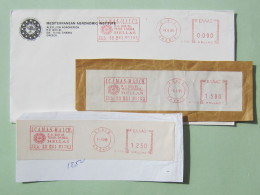 I-18- ICAMAS-MAICH,Mediterranean Agronomic Institute, Chania, Grecia,1 Busta, 2 Framm.,a.m.,ema,meter - Marcophilie - EMA (Empreintes Machines)