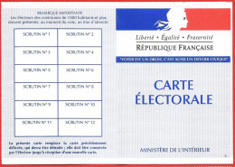 Carte D'électeur 2019 -  Bureau De Vote : Espace Rebuffat - 69290 Craponne - Other & Unclassified