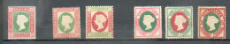 E 84 - Heligoland - YT 3(*) - 5 * - 7 * - 10 (*) - 11 (*) - 12 * - Heligoland (1867-1890)
