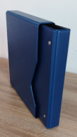 Raccoglitore Album Blu L Con Custodia Per Cartoline Banconote Santini Monete - Books & Software