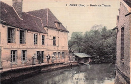 60 - MOUY - Bassin De Therain - Carte Toilée - Mouy