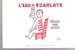 BUVARD  - L'EAU ÉCARLATE - SAVIGNAC - E