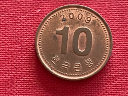 Münze Münzen Umlaufmünze Südkorea 10 Won 2009 - Corée Du Sud