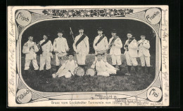 AK Hamburg-Lokstedt, Turnverein Von 1892, Gruppenfoto - Lokstedt