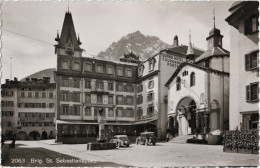 Brigue - Brig :  St. Sebastiansplatz - Brigue-Glis 