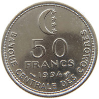 COMORES 50 FRANCS 1994 #s183 0741 - Comorre