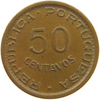 ANGOLA 50 CENTAVOS 1961 #s175 0745 - Angola