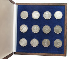 GERMANY 1984 Nachprägung 12 Taler Deutscher Einzelstaaten  925 SILVER 147G #vs01 0019 - Mint Sets & Proof Sets