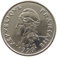 NEW CALEDONIA 10 FRANCS 1990 #s184 0261 - Nuova Caledonia