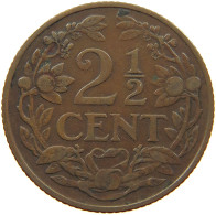 NETHERLANDS 2 1/2 CENTS 1913 #s167 0279 - 2.5 Cent