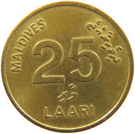 MALDIVES 25 LAARI 1996 #s174 0265 - Maldive