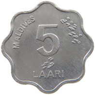 MALDIVES 5 LAARI 1984 #s187 0475 - Maldive