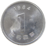 KOREA SOUTH 1 WON 1984 #s184 0157 - Corée Du Sud