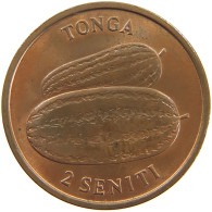 TONGA 2 SENITI 1979 #s174 0725 - Tonga
