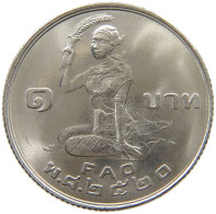 THAILAND 1 BAHT 2520 #s147 0211 - Tailandia