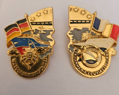 Pin's Gendarmerie Brigade Fluviale Du Rhin FRANCE-ALLEMAGNE Signé PICHARD - Army