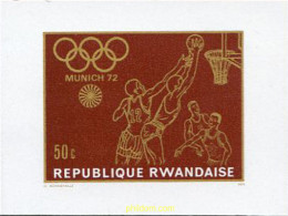 Delcampe - 221644 MNH RUANDA 1971 20 JUEGOS OLIMPICOS VERANO MUNICH 1972 - Athlétisme