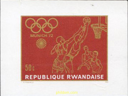 Delcampe - 221645 MNH RUANDA 1971 20 JUEGOS OLIMPICOS VERANO MUNICH 1972 - Athlétisme
