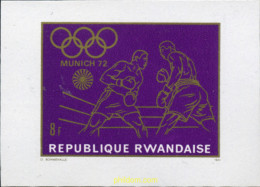 Delcampe - 221667 MNH RUANDA 1971 20 JUEGOS OLIMPICOS VERANO MUNICH 1972 - Athlétisme