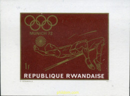 Delcampe - 221661 MNH RUANDA 1971 20 JUEGOS OLIMPICOS VERANO MUNICH 1972 - Boxe