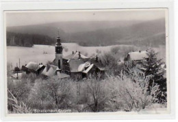 39029425 - Schellerhau I. Erzgeb. Mit Blick Auf Die Kirche Gelaufen Von 1937. Leichter Stempeldurchdruck, Sonst Gut Erh - Bannewitz