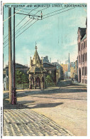 AQGP12-0707-ROYAUME-UNI - The Fountain And Worcester Street - Kidderminster - Worcester