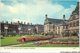 AJLP6-ANGLETERRE-0567 - The Town Hall And St-paul's Gardens - Sheffield - Sheffield