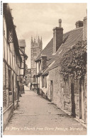 APQP7-0365-ROYAUME-UNI - WARWICK - Saint Mary's Church From Okens Passage - Warwick