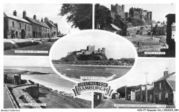 AOSP7-0453-ROYAUME-UNI - Greetings From - BAMBURGH - Newcastle-upon-Tyne
