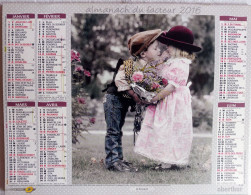 Calendrier Oberthur  2016 - Rétro, Enfants -  (272 X 210 Mm) - Groot Formaat: 2001-...