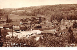 76 . N° 101659 . Cpsm .9x14 Cm .st Saens .la Vallee .panorama . - Saint Saens