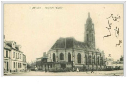 76.BUCHY. PLACE DE L 'EGLISE - Buchy