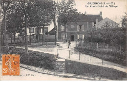 78. N°101319 . Grignon .le Rond Point Du Village . - Grignon