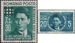 735388 HINGED RUMANIA 1940 LA IMAGEN DE CODREANU (1899-1938) - Autres & Non Classés