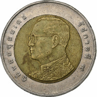 Thaïlande, Rama IX, 10 Baht, 2537 (1994), Bimétallique, TTB, KM:227 - Tailandia