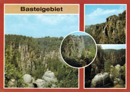 1 AK Germany / Sachsen * Das Basteigebiet Im Nationalpark Sächsischen Schweiz - Informationen Siehe Rückseite * - Bastei (sächs. Schweiz)
