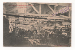 MOUY 60 MAISON BLASSIER BEAUSSANG ET H.DAUTEUIL  -  VUE DE L'ATELIER PRINCIPAL - Mouy