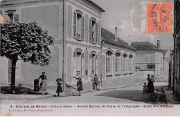 FLINS SUR SEINE - Ancien Bureau De Poste Et Télégraphe - Ecole Des Garçons - Très Bon état - Flins Sur Seine