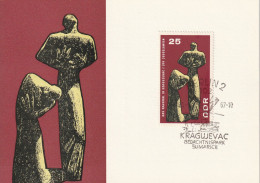 MAXIKARTE "Mahn- Und Gedenkstötten" Mit MiNr. 1311 Und Ersttagsstempel BERLIN 20.9.67.-10 - Maximumkarten (MC)
