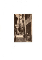 C P A  ANIMEE  NICE CARREFOUR DE LA VIEILLE VILLE   CIRCULEE  15 FEVRIER 1915 - Leven In De Oude Stad