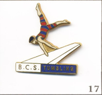 Pin's Sport - Gymnastique / BCS (Bois Colombes Sport) - Tumbling. Est. Prodimport. EGF. T1077-17 - Ginnastica