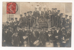 MOUY 60  CARTE  PHOTO  HARMONIE MUNICIPALE - Mouy