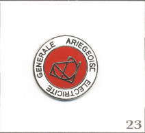 Pin's Énergie - Générale D’Électricité Ariégeoise. Estampillé FF Pour Altaïr. EGF. T1078-23 - EDF GDF