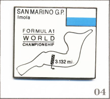 Pin's Automobile - Compétition / Formule 1 - Circuit D’Imola (San Marin). Est. MFS. EGF. T1080-04 - F1