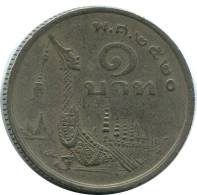 1 BAHT 1977 THAILAND Coin #AR879.U.A - Tailandia