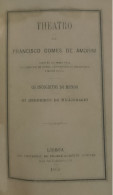 Livro Theatro - Francisco Gomes De Amorim (1869) - Livres Anciens