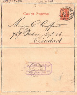 Letter Sent From Buenos Aires 1895 Wrote In French For A Meeting - Briefe U. Dokumente