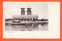 33853 /  ️ Rare SUEZ Egypte Canal 2 Réservoirs Chateau-d'Eau Sweet-Fresh-Water Tower PORT-SAID ?  1900s Egypt - Suez