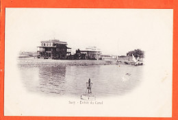 33855 /  SUEZ Egypte Batiments Entree Du Canal Entrance 1900s Egypt - Suez