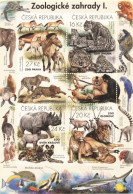Czech Republic - Nature Protection: Zoological Gardens (1st Part), Souvenir Sheet, MINT, 2016 - Blocs-feuillets
